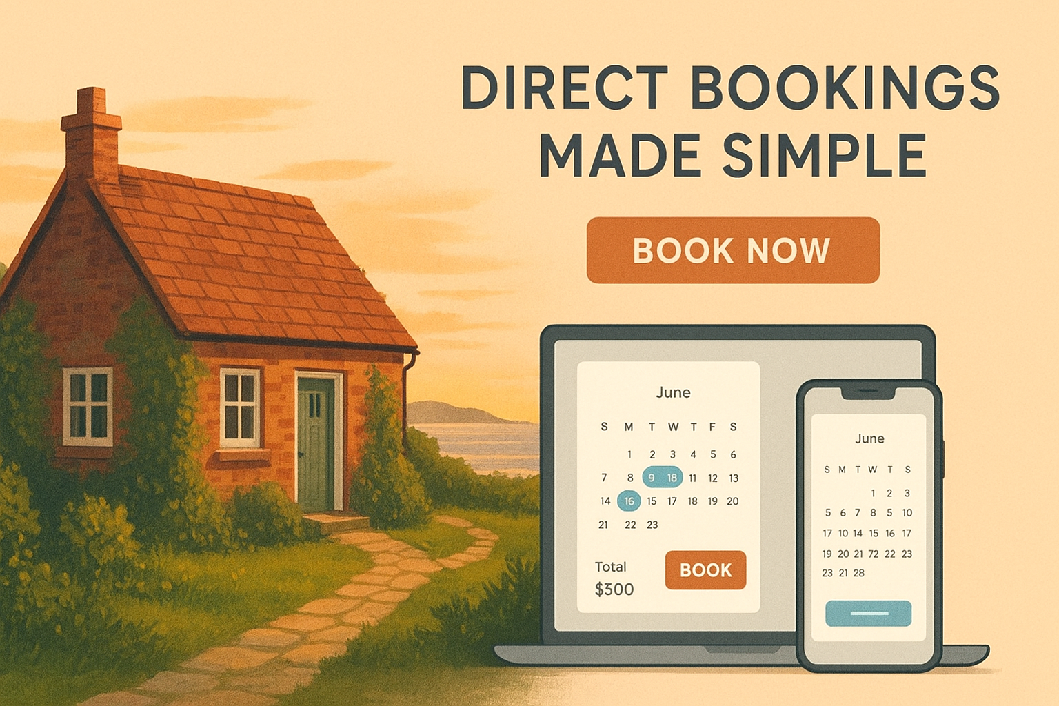 Direct Bookings Made Simple: How Daylet Helps Holiday Let Hosts
